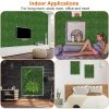 12 artificial boxwood hedges, plants, and grass background fences, privacy screens, grass walls, decorative balconies, garden fences