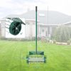 Heavy Duty Rolling Lawn Aerator for Garden